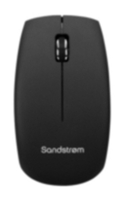 Sandstrom SMMP90BKX Wireless Blue Trace Mouse